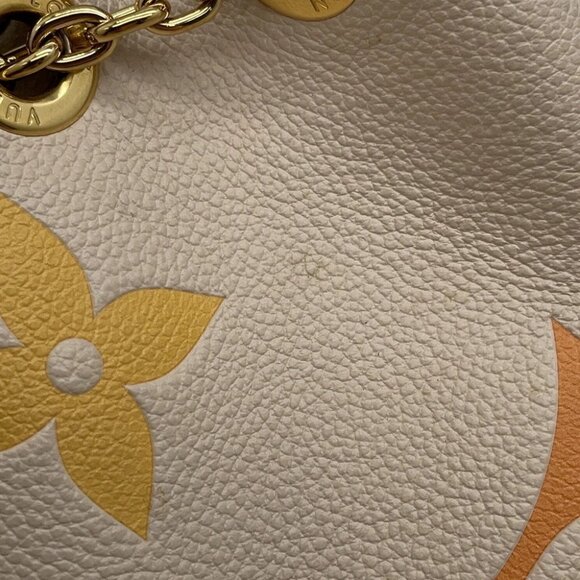 LOUIS VUITTON LV Summer Handle Monogram Empreinte Leather Beige M46545 - Picture 5 of 16
